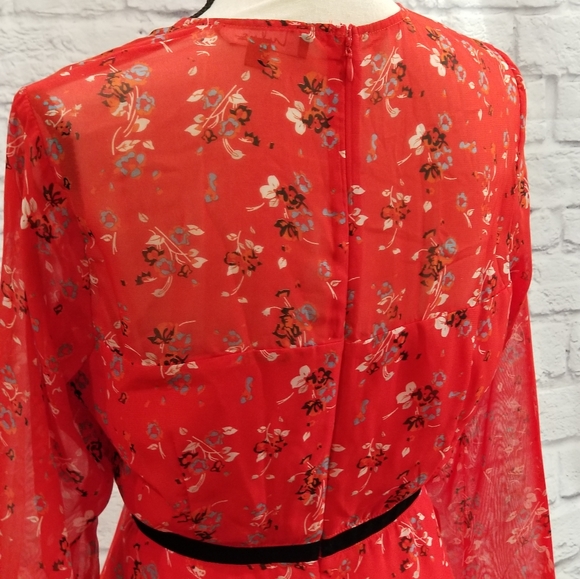 Lulus Red Ruffled Dress - Picture 5 of 10